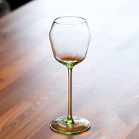 Faceted Borosilicate Wine Glass 280ml