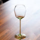 Faceted Borosilicate Wine Glass 280ml
