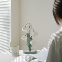 Bell Orchid Sculptural Table Lamp