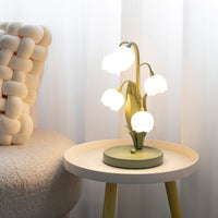 Bell Orchid Sculptural Table Lamp