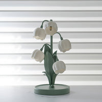 Bell Orchid Sculptural Table Lamp