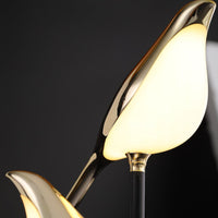 Perched Bird Brass Wall Light