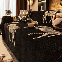 Zebra Stripe Sofa Cover