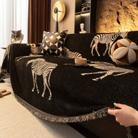 Zebra Stripe Sofa Cover