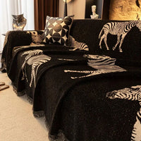 Zebra Stripe Sofa Cover