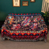 Bohemia Fringed Sofa Throw