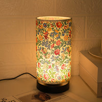 Botanical Floral Fabric Table Lamp