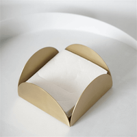 Brass Finish Tissue Box