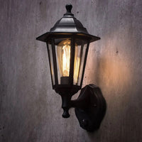 Outdoor PIR Lantern Wall Light