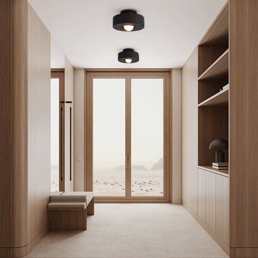 Cylinder Drum Ceiling Light 30cm