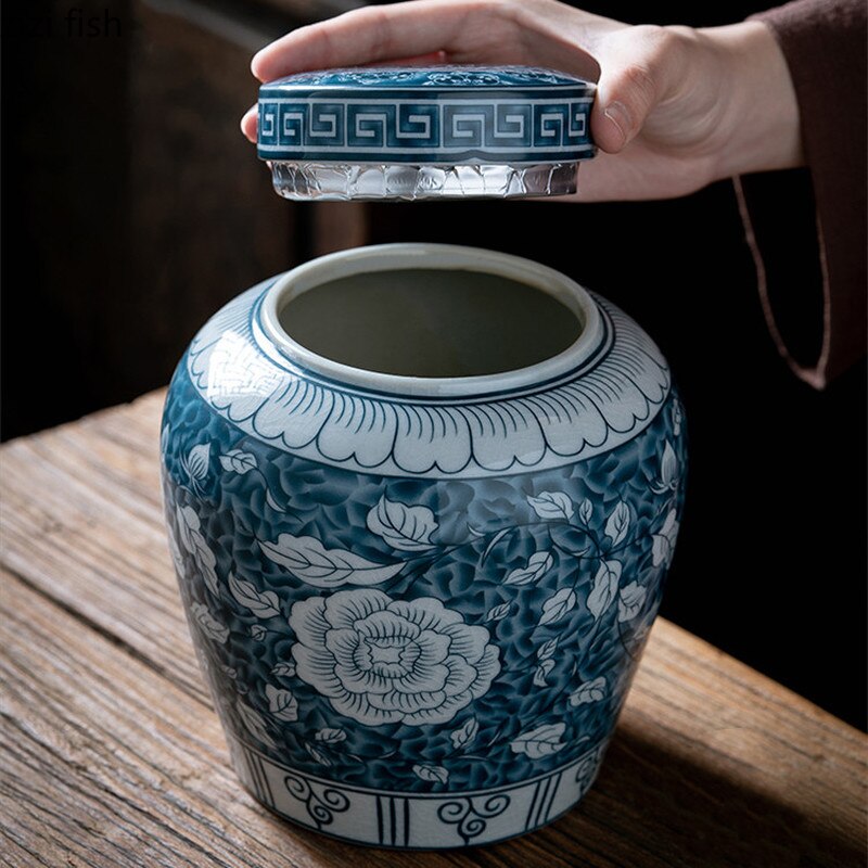 Ceramic Airtight Tea Caddy