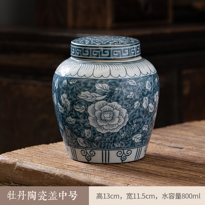 Ceramic Airtight Tea Caddy