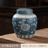 Ceramic Airtight Tea Caddy