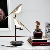 Perched Bird Brass Wall Light