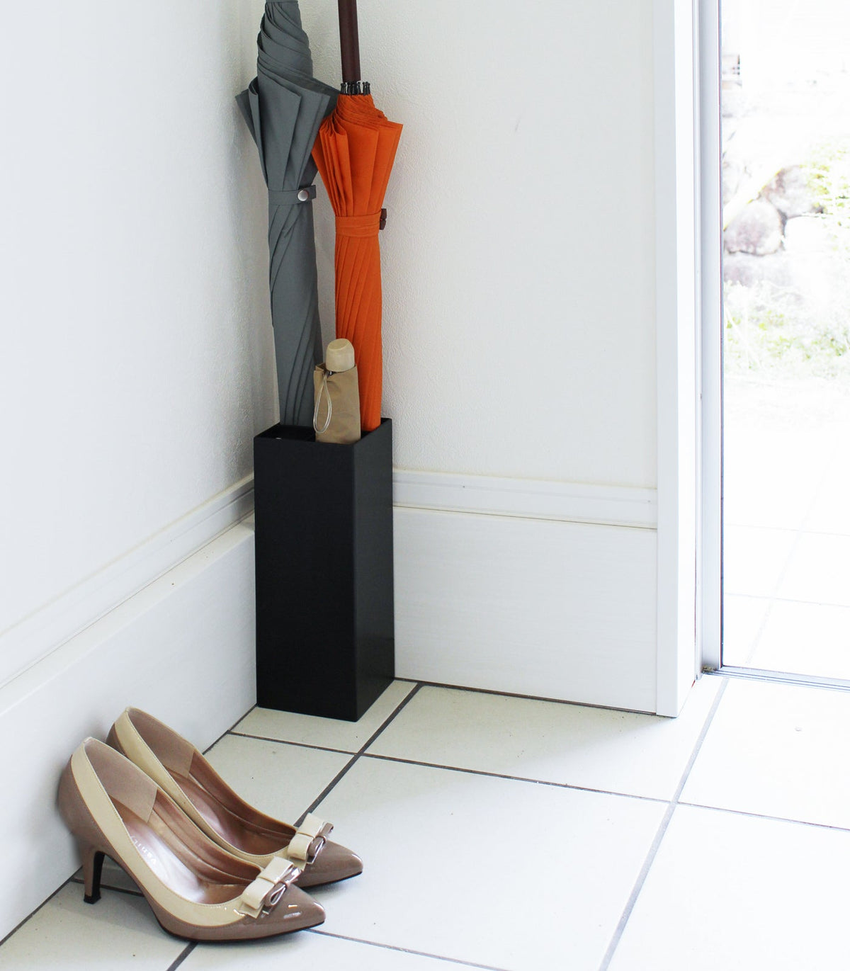 Compact Steel Umbrella Stand