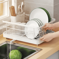 Compact Steel Dish Drying Rack