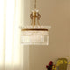 Galvain French Empire Crystal Chandelier in bedroom setting