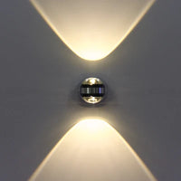 Crystal Facet LED Wall Light