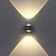 Crystal Facet LED Wall Light