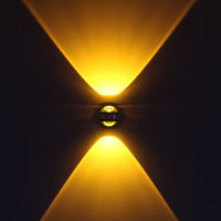 Crystal Facet LED Wall Light