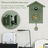 Modern Cuckoo Pendulum Wall Clock