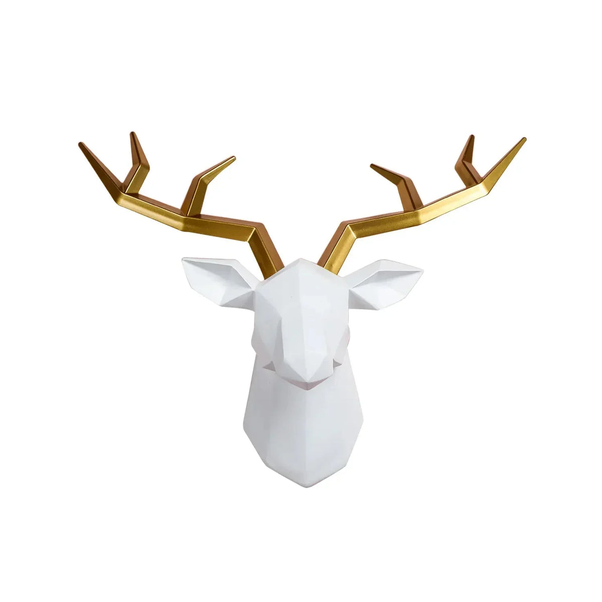 Deer Head Wall Sculpture Hook