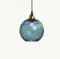 Glass Ball Pendant Light 20cm