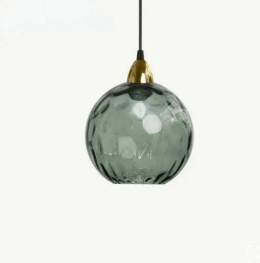 Glass Ball Pendant Light 20cm