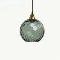 Glass Ball Pendant Light 20cm