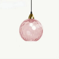 Glass Ball Pendant Light 20cm