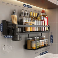 Stainless Steel Kitchen Wall Rack