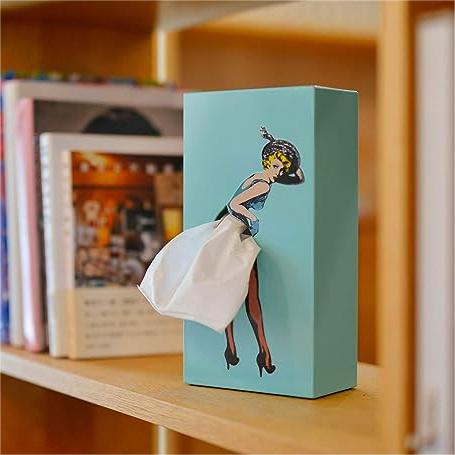 Upright Tissue Box Holder