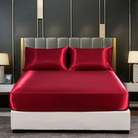 Ice Silk Cooling Bed Linen Set