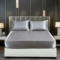 Ice Silk Cooling Bed Linen Set
