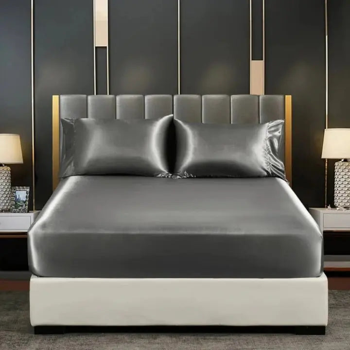 Ice Silk Cooling Bed Linen Set