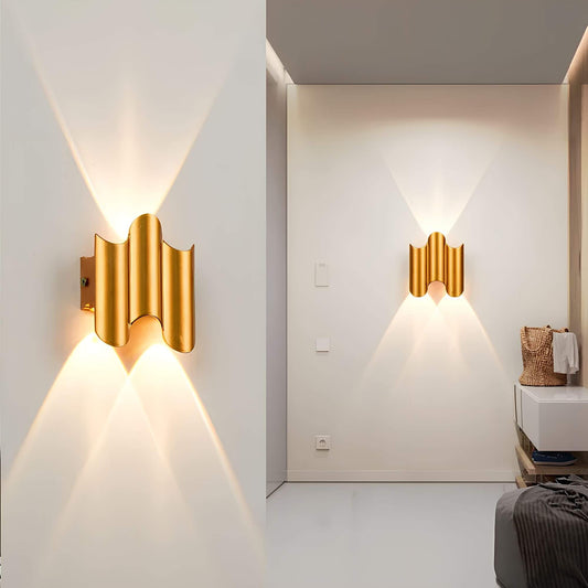Aluminium Outdoor Up and Down Wall Light