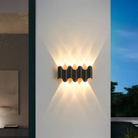 Aluminium Outdoor Up and Down Wall Light