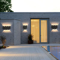 Aluminium Outdoor Up and Down Wall Light