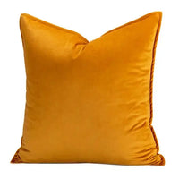 Flanged Velvet Cushion Cover 45cm or 50cm