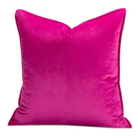 Flanged Velvet Cushion Cover 45cm or 50cm