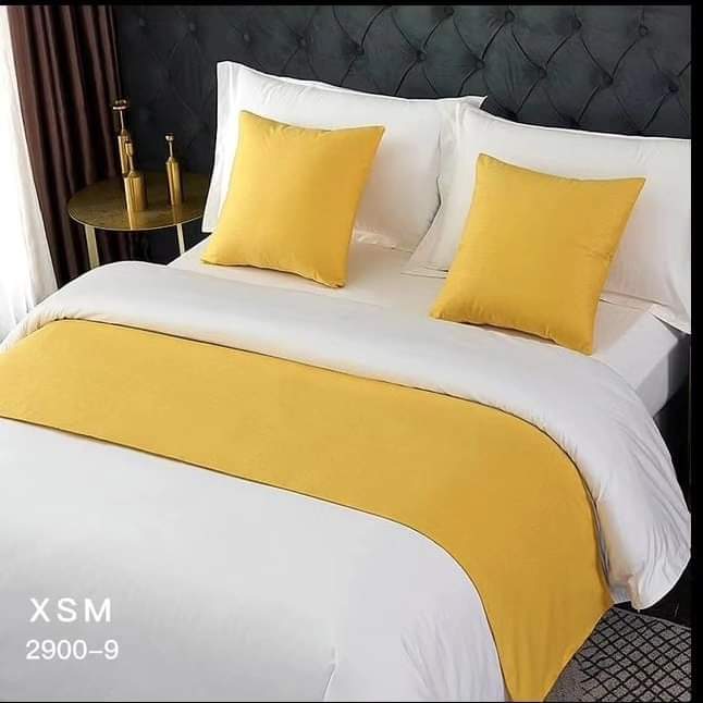 Bed Runner and Cushion Cover Set