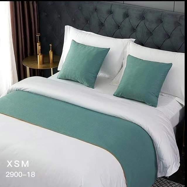 Bed Runner and Cushion Cover Set