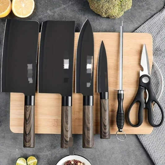 Seven Piece Chef Knife Set