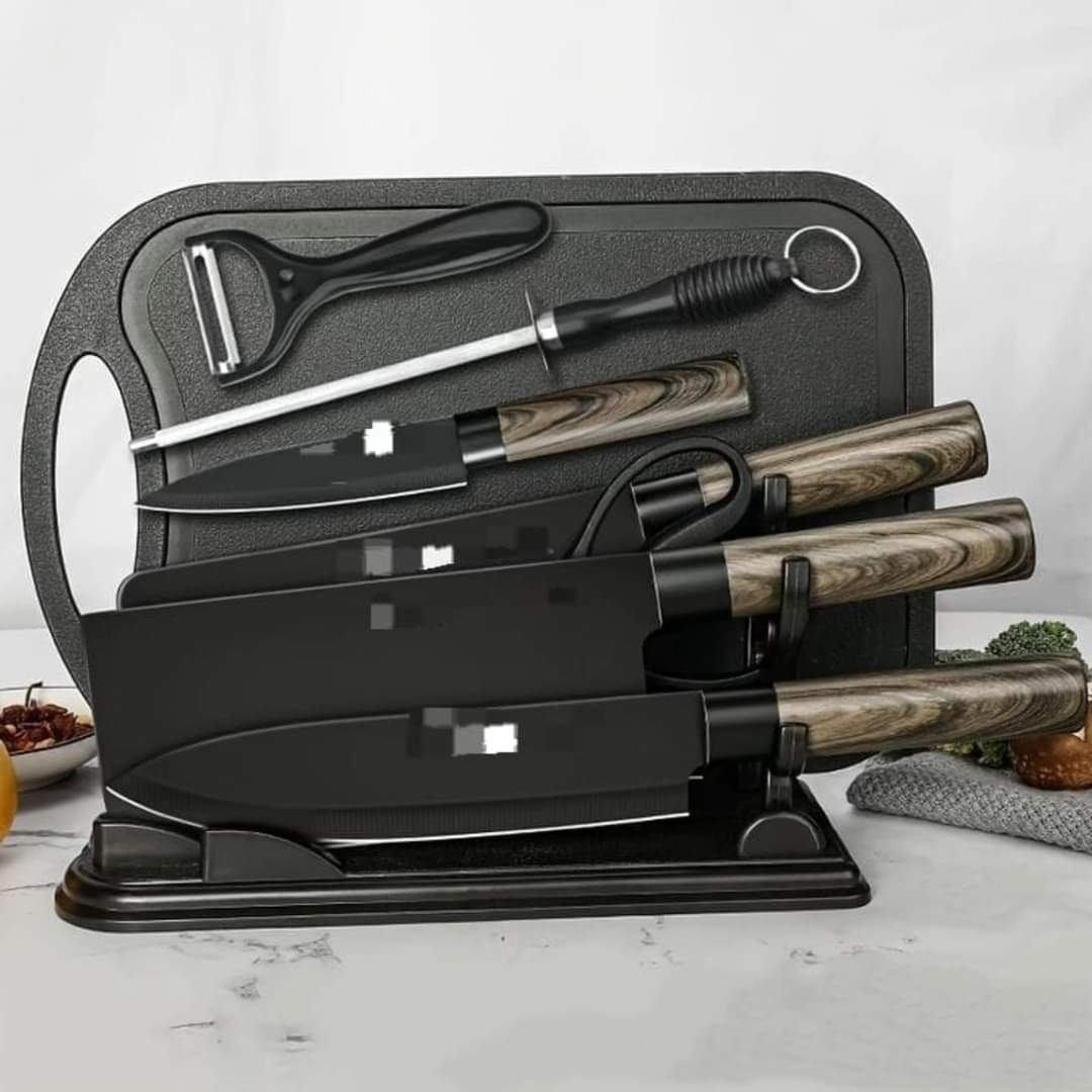 Seven Piece Chef Knife Set