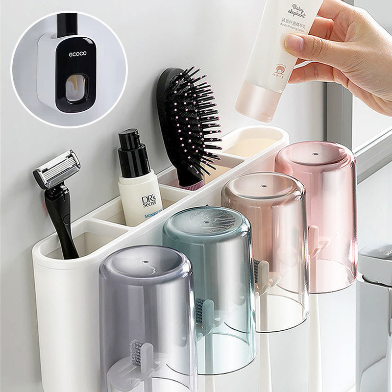 Wall Mounted Toothbrush Shelf