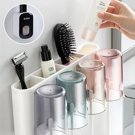 Wall Mounted Toothbrush Shelf