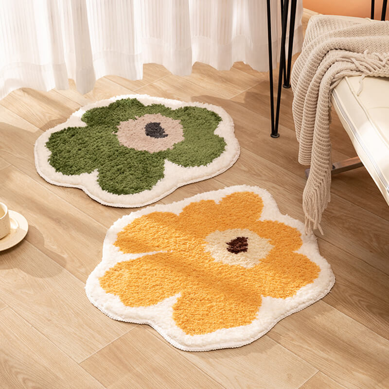 Flower Form Accent Rug 100cm
