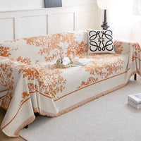 Flowerfield Chenille Sofa Cover