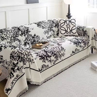 Flowerfield Chenille Sofa Cover