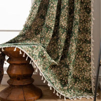 Vintage Floral Curtain 150cm Wide